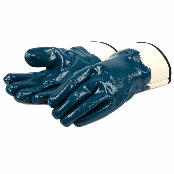 Forney Heavyweight Nitrile Coated Chemical Gloves Size L/XL 53357